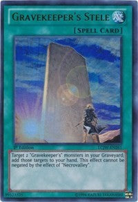 Gravekeeper's Stele [LCJW-EN261] Ultra Rare | Exor Games New Glasgow