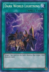 Dark World Lightning [LCJW-EN249] Secret Rare | Exor Games New Glasgow