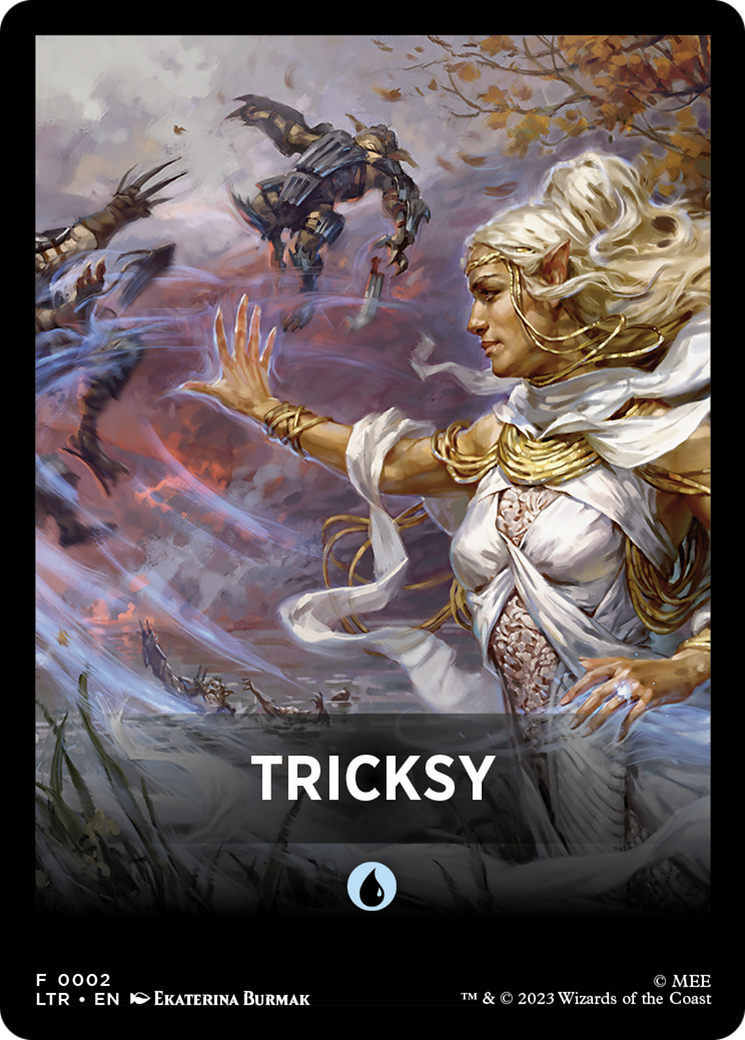 Tricksy Theme Card [The Lord of the Rings: Tales of Middle-Earth Tokens] | Exor Games New Glasgow