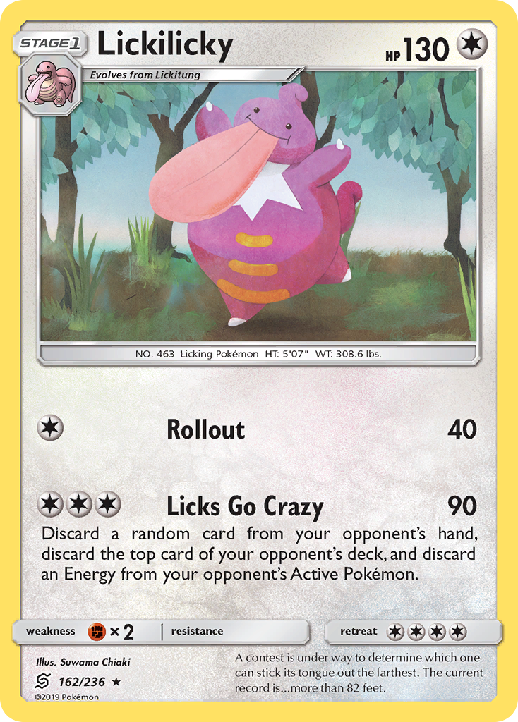 Lickilicky (162/236) [Sun & Moon: Unified Minds] | Exor Games New Glasgow