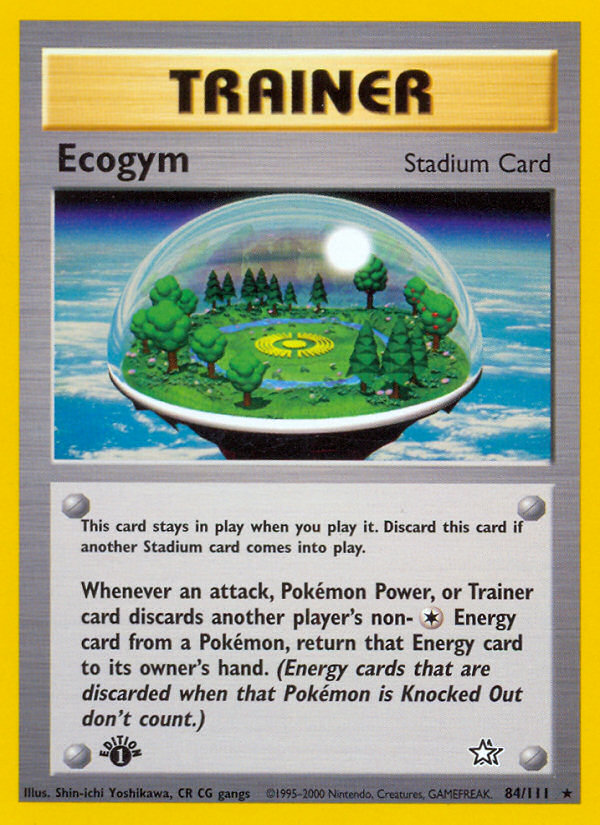 Ecogym (84/111) [Neo Genesis 1st Edition] | Exor Games New Glasgow