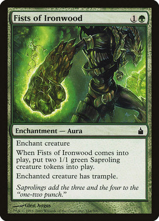 Fists of Ironwood [Ravnica: City of Guilds] | Exor Games New Glasgow