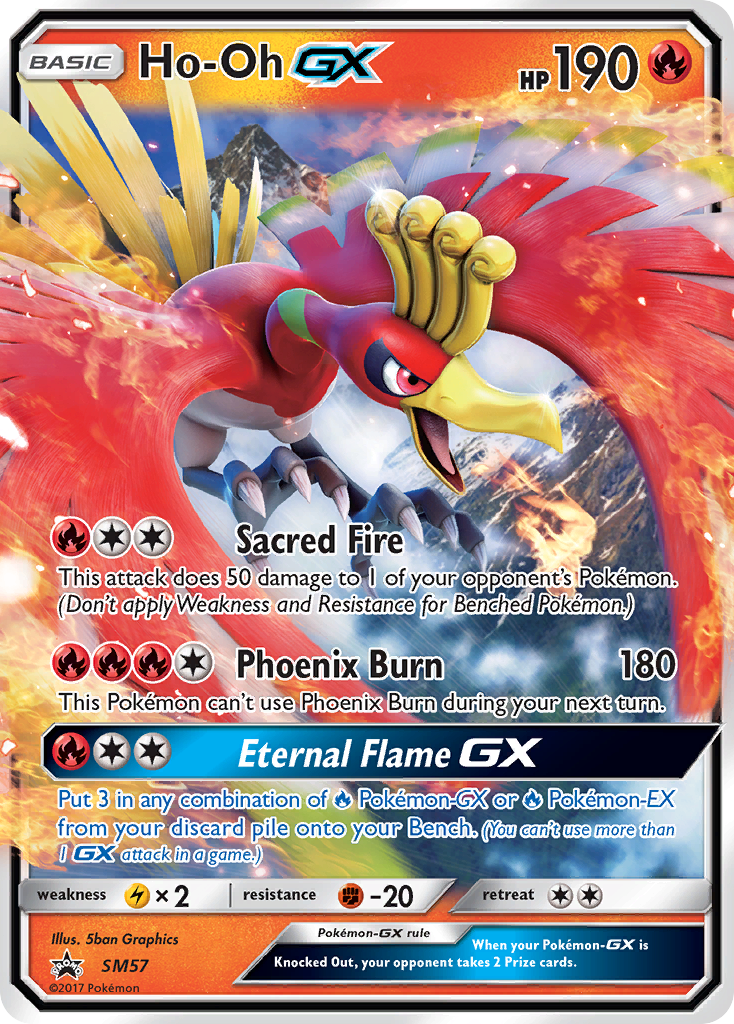 Ho-Oh GX (SM57) [Sun & Moon: Black Star Promos] | Exor Games New Glasgow