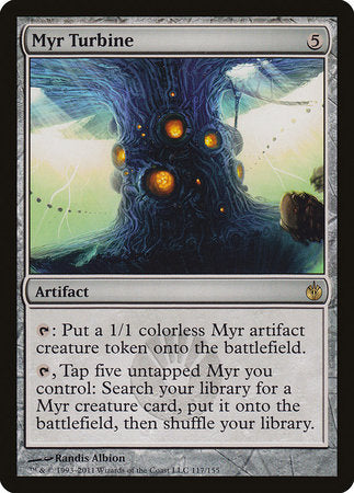 Myr Turbine [Mirrodin Besieged] | Exor Games New Glasgow