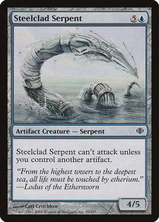 Steelclad Serpent [Shards of Alara] | Exor Games New Glasgow