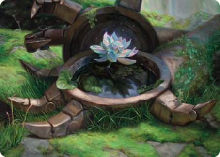 Timeless Lotus Art Card [Dominaria United Art Series] | Exor Games New Glasgow