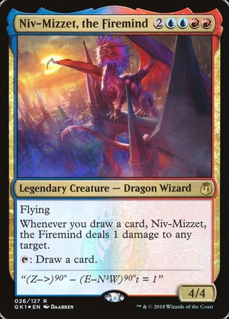 Niv-Mizzet, the Firemind [GRN Guild Kit] | Exor Games New Glasgow