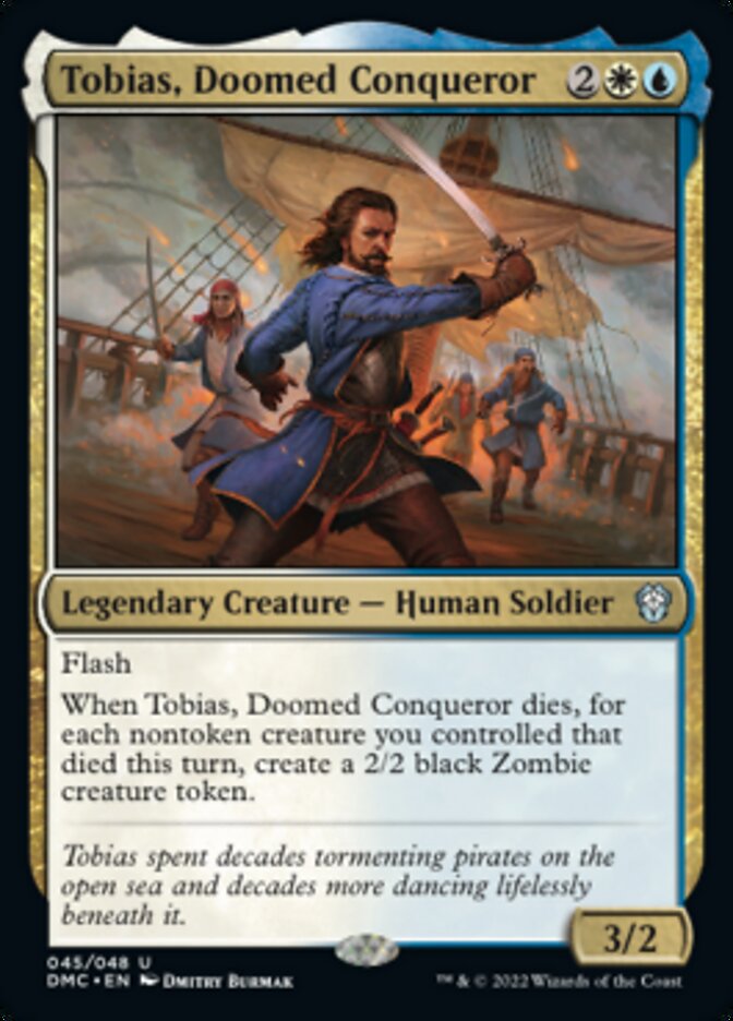 Tobias, Doomed Conqueror [Dominaria United Commander] | Exor Games New Glasgow