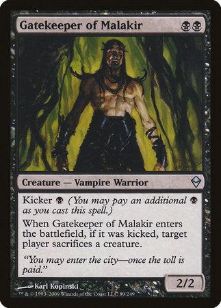 Gatekeeper of Malakir [Zendikar] | Exor Games New Glasgow