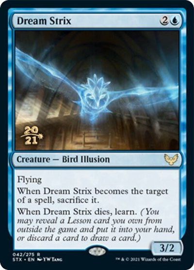 Dream Strix [Strixhaven: School of Mages Prerelease Promos] | Exor Games New Glasgow