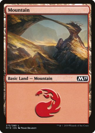 Mountain (273) [Core Set 2019] | Exor Games New Glasgow