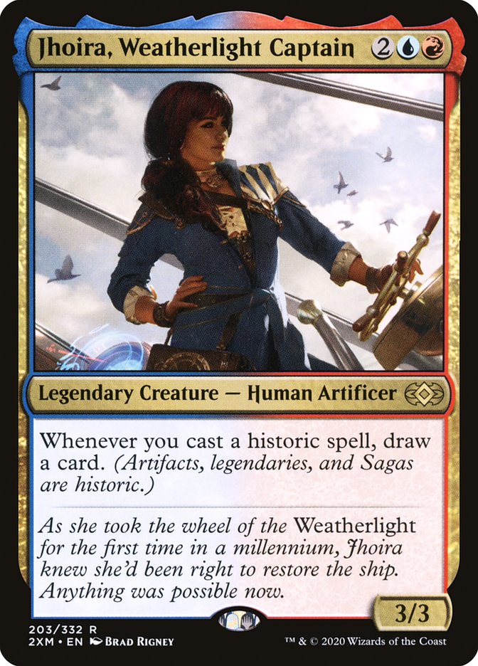 Jhoira, Weatherlight Captain [Double Masters] | Exor Games New Glasgow