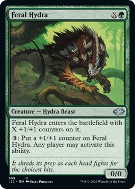 Feral Hydra [Jumpstart 2022] | Exor Games New Glasgow