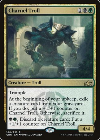 Charnel Troll [Guilds of Ravnica] | Exor Games New Glasgow