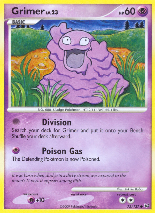 Grimer (75/127) [Platinum: Base Set] | Exor Games New Glasgow