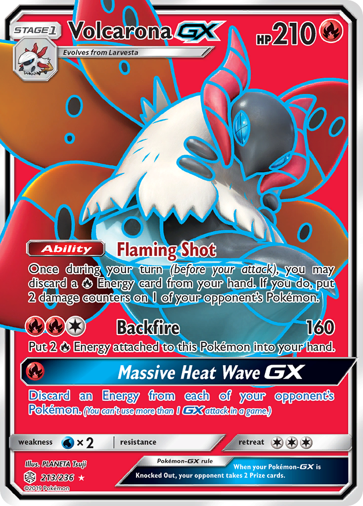 Volcarona GX (213/236) [Sun & Moon: Cosmic Eclipse] | Exor Games New Glasgow