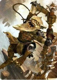 Teeterpeak Ambusher Art Card [Zendikar Rising Art Series] | Exor Games New Glasgow