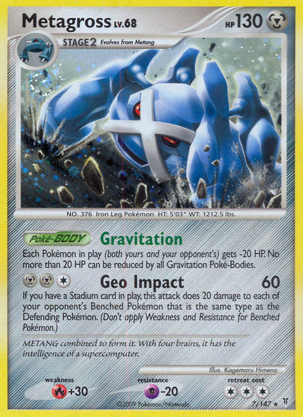 Metagross (7/147) [Platinum: Supreme Victors] | Exor Games New Glasgow