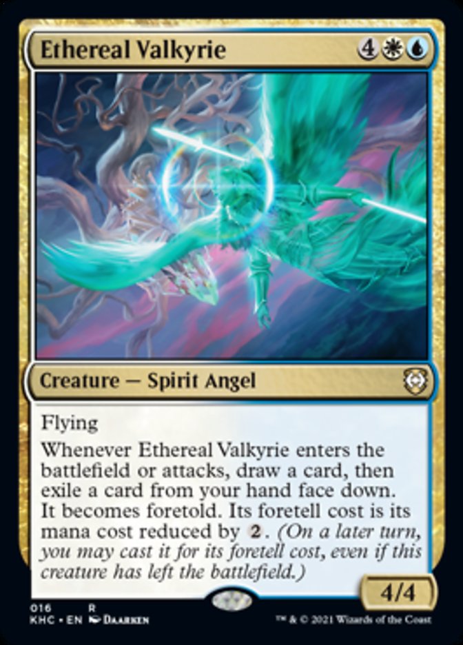 Ethereal Valkyrie [Kaldheim Commander] | Exor Games New Glasgow