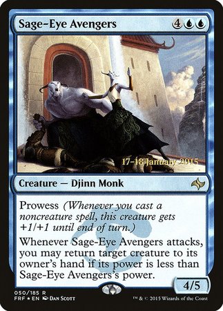 Sage-Eye Avengers [Fate Reforged Promos] | Exor Games New Glasgow