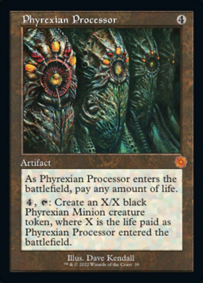 Phyrexian Processor (Retro) [The Brothers' War Retro Artifacts] | Exor Games New Glasgow