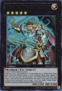 Sacred Noble Knight of King Artorigus [SHSP-EN087] Ultra Rare | Exor Games New Glasgow