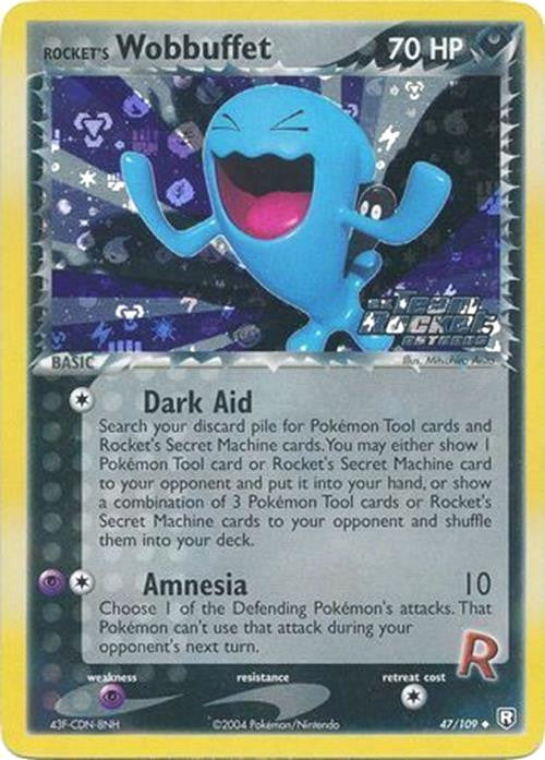 Rocket's Wobbuffet (47/109) (Stamped) [EX: Team Rocket Returns] | Exor Games New Glasgow