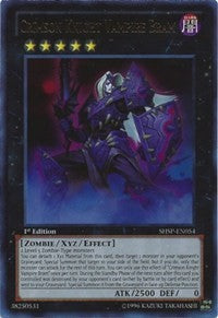 Crimson Knight Vampire Bram [SHSP-EN054] Ultra Rare | Exor Games New Glasgow