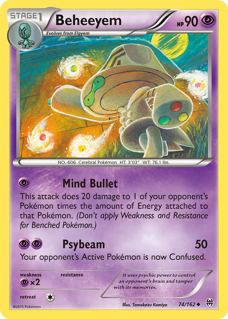 Beheeyem (74/162) [XY: BREAKthrough] | Exor Games New Glasgow