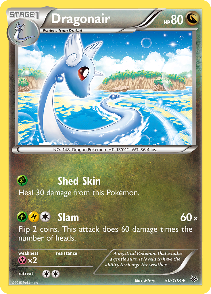 Dragonair (50/108) [XY: Roaring Skies] | Exor Games New Glasgow