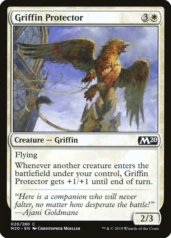 Griffin Protector [Core Set 2020] | Exor Games New Glasgow