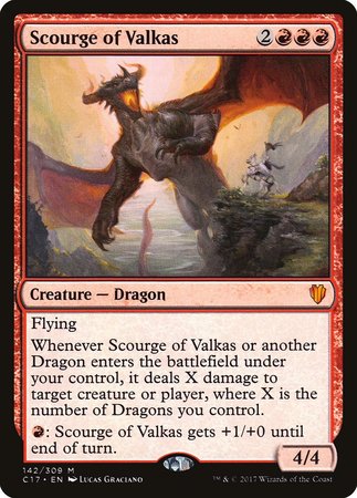 Scourge of Valkas [Commander 2017] | Exor Games New Glasgow