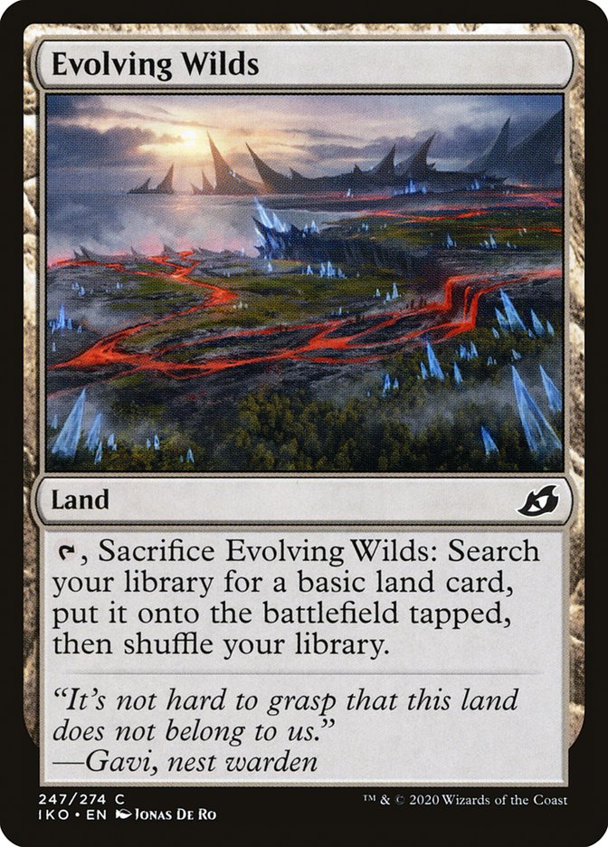 Evolving Wilds [Ikoria: Lair of Behemoths] | Exor Games New Glasgow