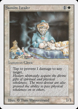 Samite Healer [Unlimited Edition] | Exor Games New Glasgow