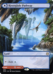 Riverglide Pathway // Lavaglide Pathway (Borderless) [Zendikar Rising] | Exor Games New Glasgow