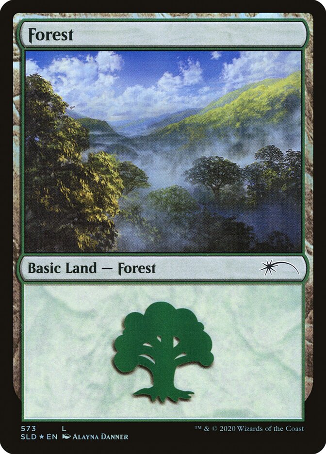 Forest (Lands) (573) [Secret Lair Drop Promos] | Exor Games New Glasgow