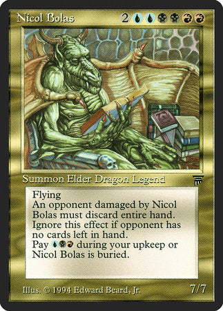 Nicol Bolas [Legends] | Exor Games New Glasgow