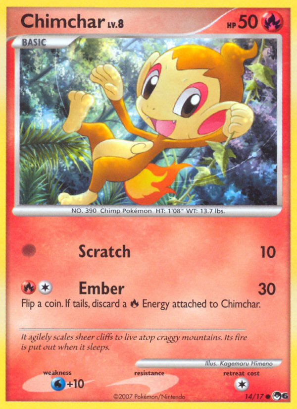 Chimchar (14/17) [POP Series 6] | Exor Games New Glasgow