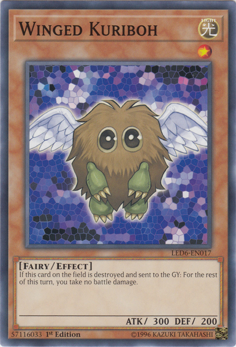 Winged Kuriboh [LED6-EN017] Common | Exor Games New Glasgow