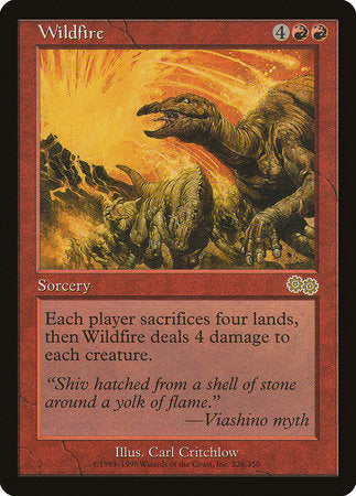 Wildfire [Urza's Saga] | Exor Games New Glasgow