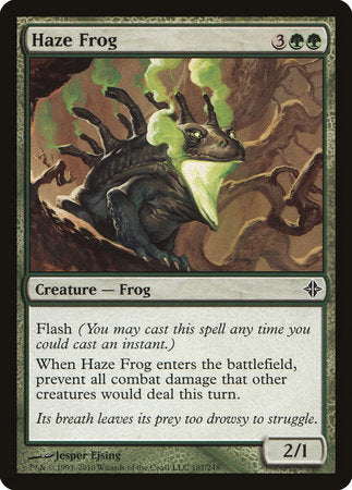 Haze Frog [Rise of the Eldrazi] | Exor Games New Glasgow
