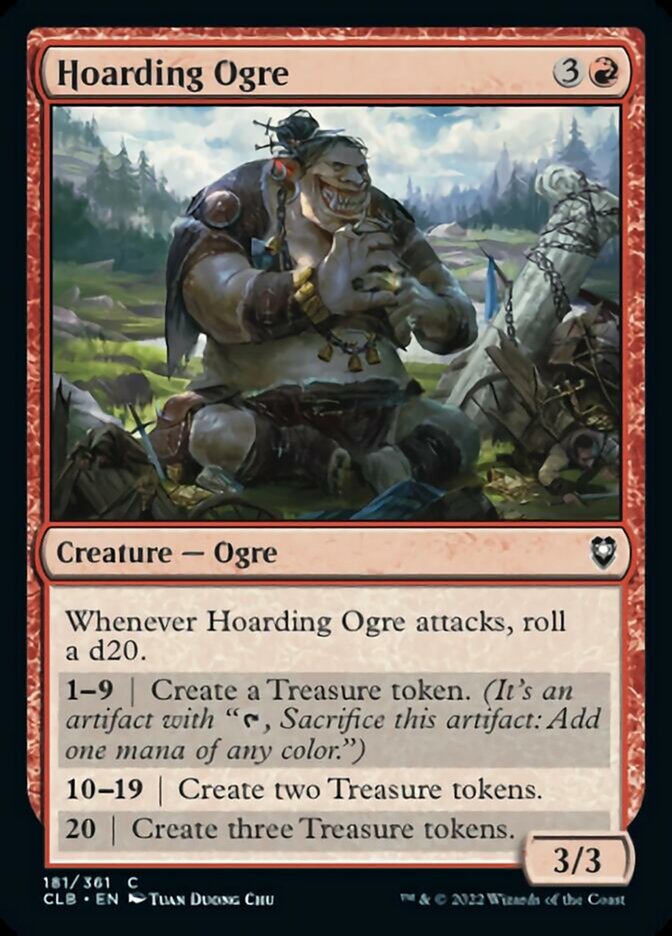 Hoarding Ogre [Commander Legends: Battle for Baldur's Gate] | Exor Games New Glasgow