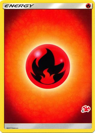 Fire Energy (Charizard Stamp #9) [Battle Academy 2020] | Exor Games New Glasgow