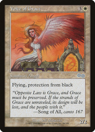 Voice of Grace [Urza's Saga] | Exor Games New Glasgow