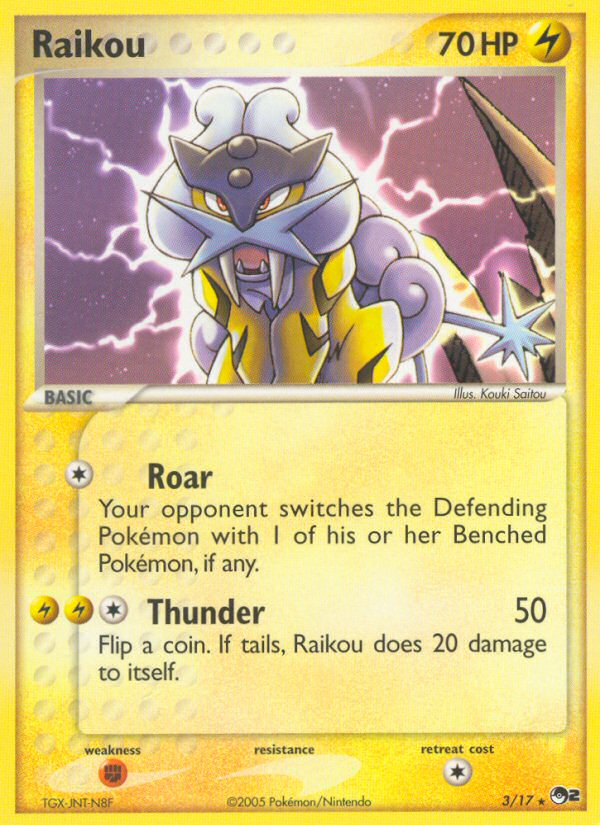 Raikou (3/17) [POP Series 2] | Exor Games New Glasgow