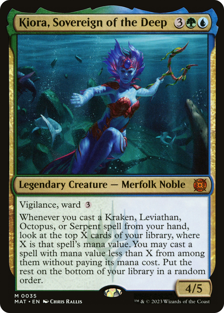 Kiora, Sovereign of the Deep [March of the Machine: The Aftermath] | Exor Games New Glasgow
