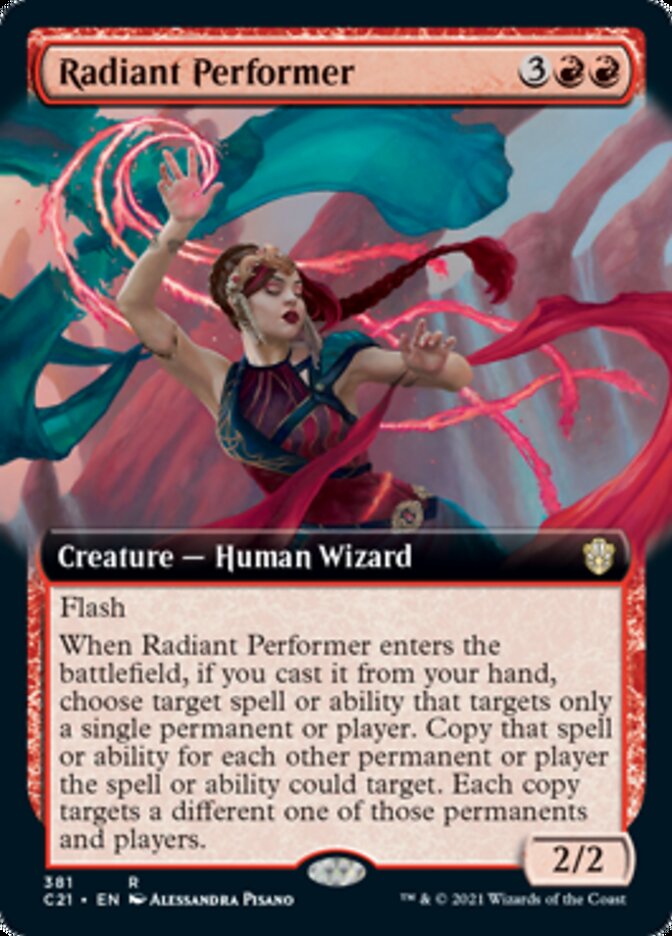 Radiant Performer (Extended) [Commander 2021] | Exor Games New Glasgow