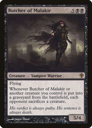 Butcher of Malakir [Worldwake] | Exor Games New Glasgow