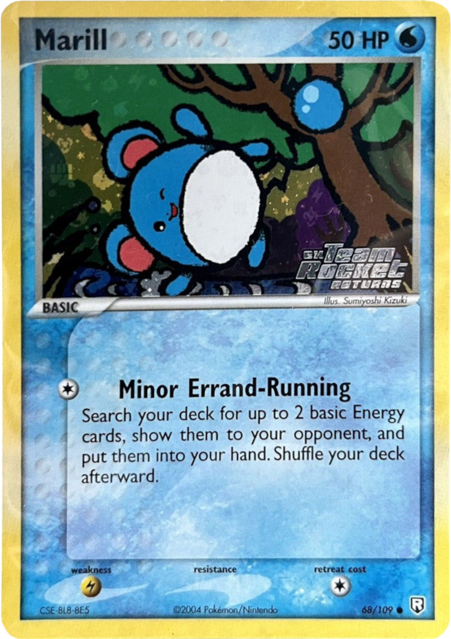 Marill (68/109) (Stamped) [EX: Team Rocket Returns] | Exor Games New Glasgow