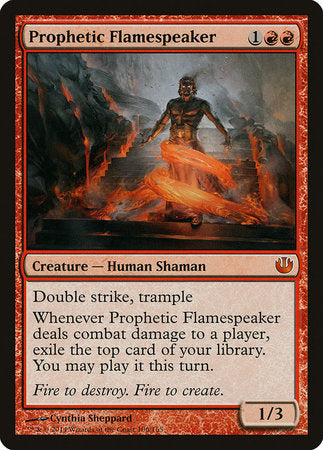 Prophetic Flamespeaker [Journey into Nyx] | Exor Games New Glasgow